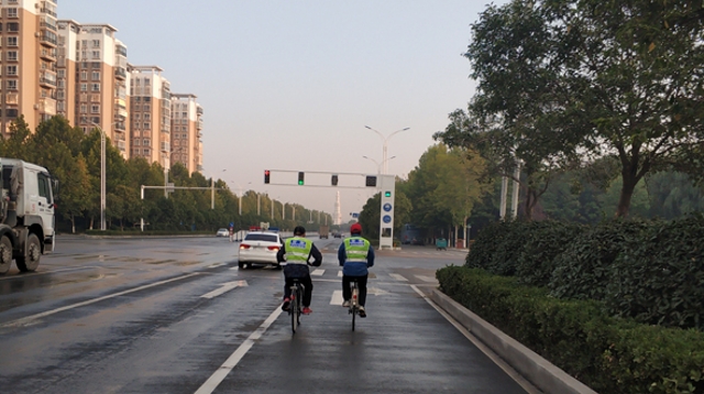 周口馬拉松賽完成賽道確認(rèn)丈量工作